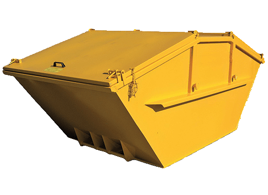 10 CBM Covered Top Waste Disposal Skip